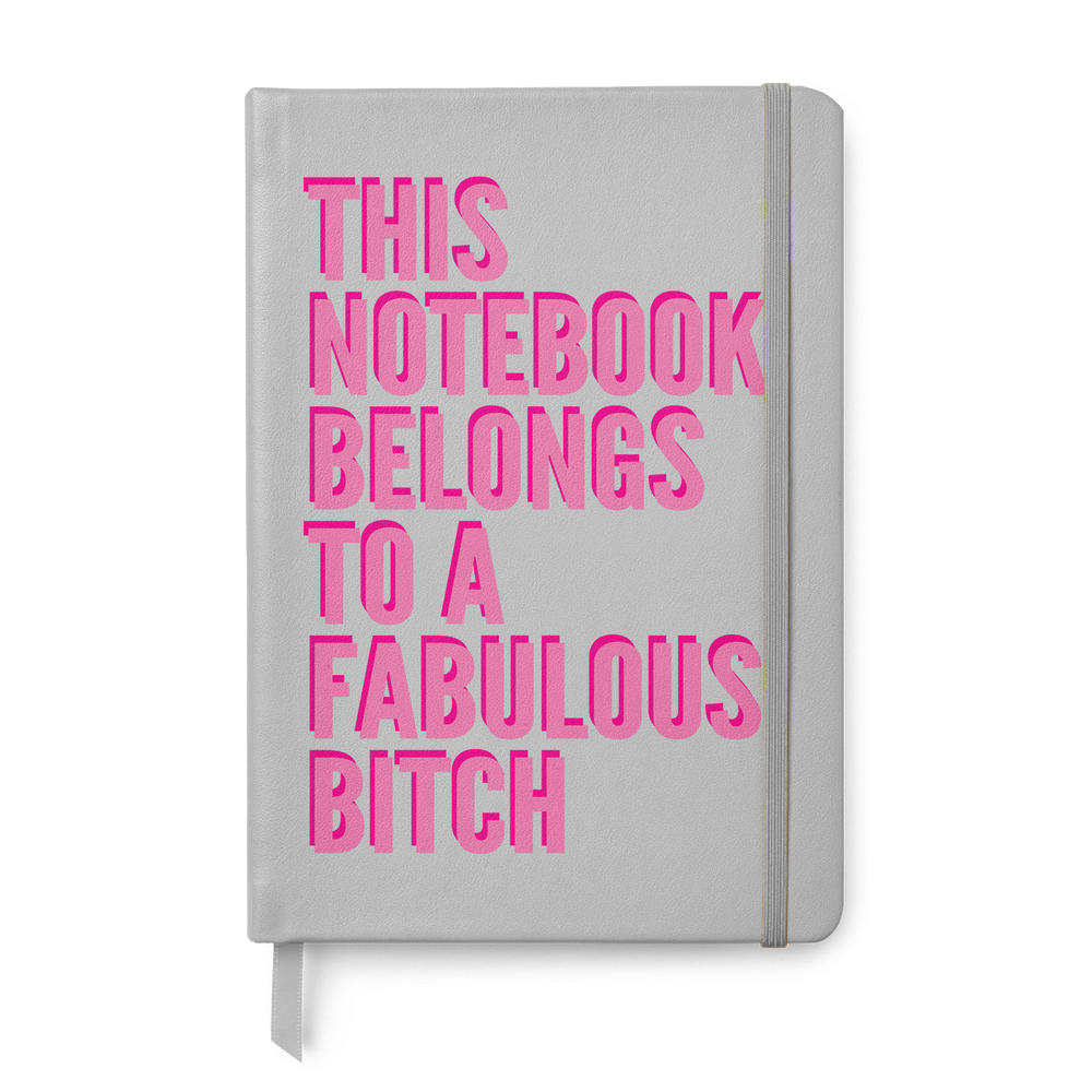 Fabulous Bitch Leather Style Notebook #4 image